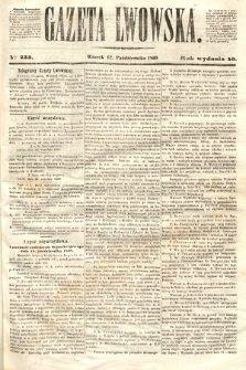 Gazeta Lwowska. 1869, nr 233