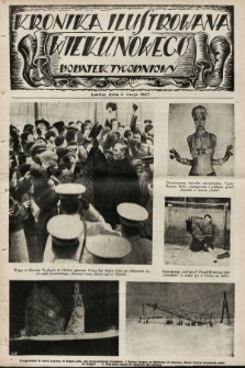 Kronika Ilustrowana Wieku Nowego : dodatek tygodniowy. 1927, [do nru 7762]
