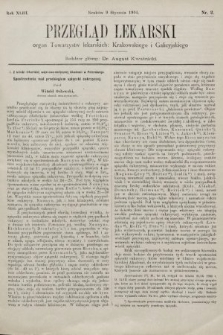 Przegląd Lekarski : organ Towarzystw lekarskich Krakowskiego i Galicyjskiego. 1904, nr 2