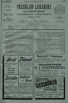 Przegląd Lekarski : organ Towarzystw Lekarskich Krakowskiego i Galicyjskiego. 1899, nr 43