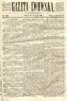 Gazeta Lwowska. 1869, nr 262