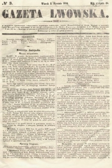 Gazeta Lwowska. 1858, nr 3