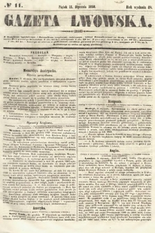 Gazeta Lwowska. 1858, nr 11
