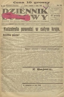 Dziennik Ludowy : organ Polskiej Partji Socjalistycznej. 1925, nr 147