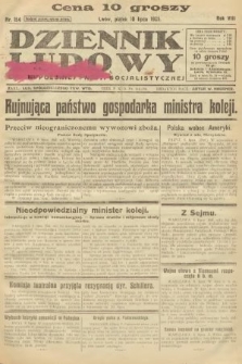 Dziennik Ludowy : organ Polskiej Partji Socjalistycznej. 1925, nr 154