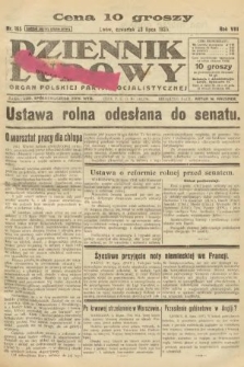 Dziennik Ludowy : organ Polskiej Partji Socjalistycznej. 1925, nr 165