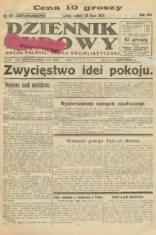 Dziennik Ludowy : organ Polskiej Partji Socjalistycznej. 1925, nr 167