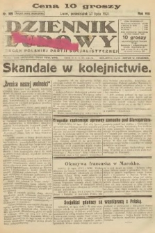 Dziennik Ludowy : organ Polskiej Partji Socjalistycznej. 1925, nr 169