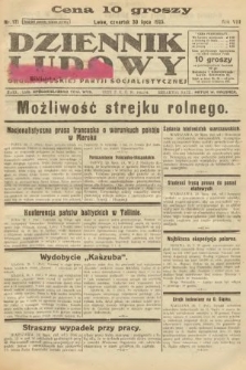 Dziennik Ludowy : organ Polskiej Partji Socjalistycznej. 1925, nr 171