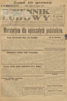 Dziennik Ludowy : organ Polskiej Partji Socjalistycznej. 1925, nr 184
