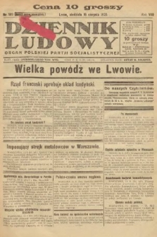 Dziennik Ludowy : organ Polskiej Partji Socjalistycznej. 1925, nr 186