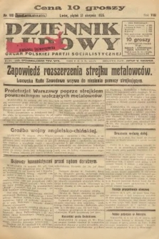 Dziennik Ludowy : organ Polskiej Partji Socjalistycznej. 1925, nr 189