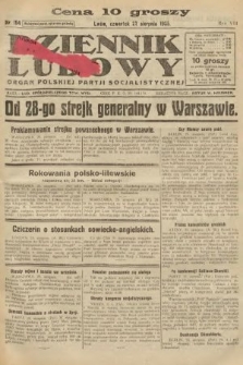 Dziennik Ludowy : organ Polskiej Partji Socjalistycznej. 1925, nr 194