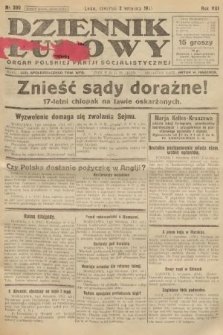 Dziennik Ludowy : organ Polskiej Partji Socjalistycznej. 1925, nr 200