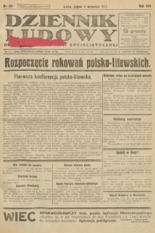 Dziennik Ludowy : organ Polskiej Partji Socjalistycznej. 1925, nr 201