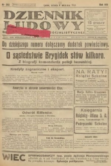 Dziennik Ludowy : organ Polskiej Partji Socjalistycznej. 1925, nr 202