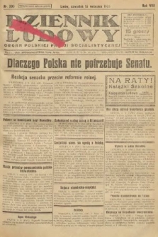 Dziennik Ludowy : organ Polskiej Partji Socjalistycznej. 1925, nr 206