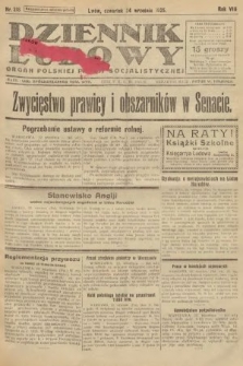 Dziennik Ludowy : organ Polskiej Partji Socjalistycznej. 1925, nr 218