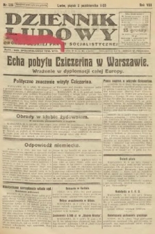 Dziennik Ludowy : organ Polskiej Partji Socjalistycznej. 1925, nr 225