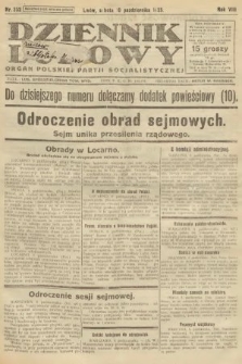 Dziennik Ludowy : organ Polskiej Partji Socjalistycznej. 1925, nr 232