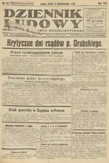 Dziennik Ludowy : organ Polskiej Partji Socjalistycznej. 1925, nr 241