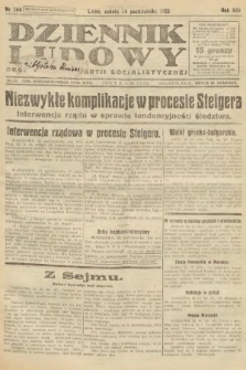 Dziennik Ludowy : organ Polskiej Partji Socjalistycznej. 1925, nr 244