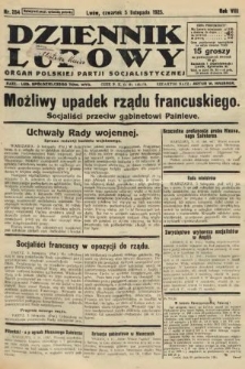 Dziennik Ludowy : organ Polskiej Partji Socjalistycznej. 1925, nr 254