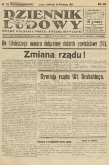 Dziennik Ludowy : organ Polskiej Partji Socjalistycznej. 1925, nr 263