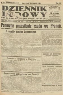 Dziennik Ludowy : organ Polskiej Partji Socjalistycznej. 1925, nr 271