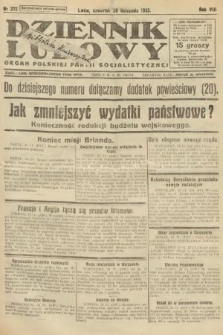 Dziennik Ludowy : organ Polskiej Partji Socjalistycznej. 1925, nr 272