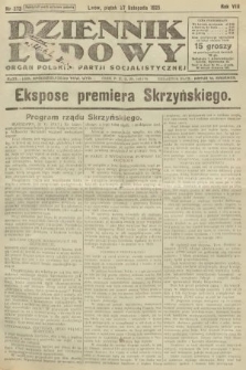 Dziennik Ludowy : organ Polskiej Partji Socjalistycznej. 1925, nr 273