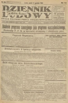 Dziennik Ludowy : organ Polskiej Partji Socjalistycznej. 1925, nr 284