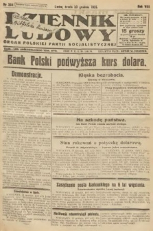 Dziennik Ludowy : organ Polskiej Partji Socjalistycznej. 1925, nr 294