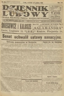 Dziennik Ludowy : organ Polskiej Partji Socjalistycznej. 1925, nr 295