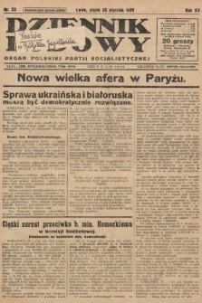 Dziennik Ludowy : organ Polskiej Partji Socjalistycznej. 1929, nr 20