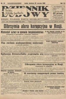 Dziennik Ludowy : organ Polskiej Partji Socjalistycznej. 1929, nr 22