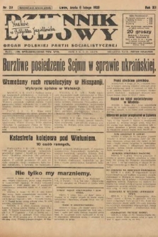 Dziennik Ludowy : organ Polskiej Partji Socjalistycznej. 1929, nr 29