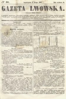Gazeta Lwowska. 1858, nr 30