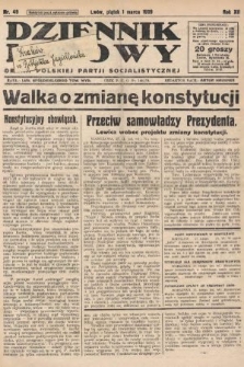 Dziennik Ludowy : organ Polskiej Partji Socjalistycznej. 1929, nr 49