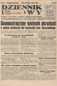 Dziennik Ludowy : organ Polskiej Partji Socjalistycznej. 1929, nr 63