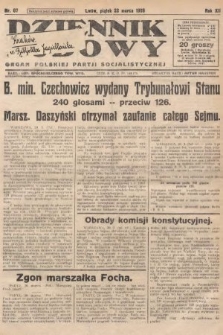 Dziennik Ludowy : organ Polskiej Partji Socjalistycznej. 1929, nr 67