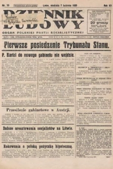 Dziennik Ludowy : organ Polskiej Partji Socjalistycznej. 1929, nr 79