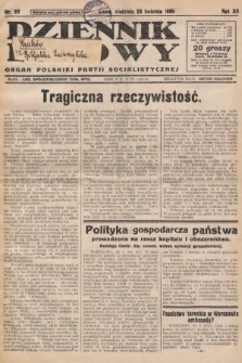 Dziennik Ludowy : organ Polskiej Partji Socjalistycznej. 1929, nr 97