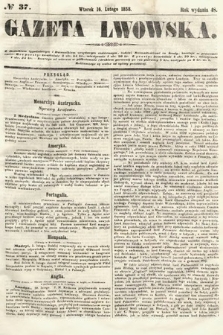 Gazeta Lwowska. 1858, nr 37