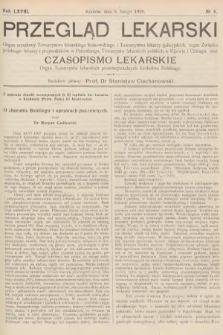 Przegląd Lekarski oraz Czasopismo Lekarskie. 1909, nr 6