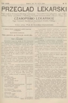Przegląd Lekarski oraz Czasopismo Lekarskie. 1909, nr 12