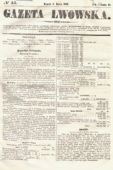 Gazeta Lwowska. 1858, nr 55