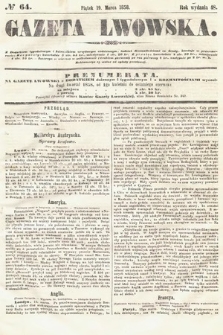 Gazeta Lwowska. 1858, nr 64