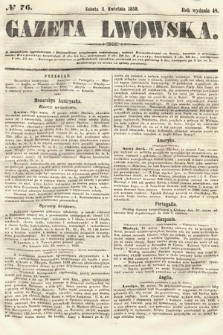 Gazeta Lwowska. 1858, nr 76