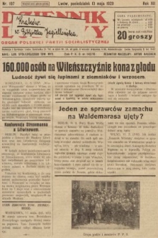 Dziennik Ludowy : organ Polskiej Partji Socjalistycznej. 1929, nr 107
